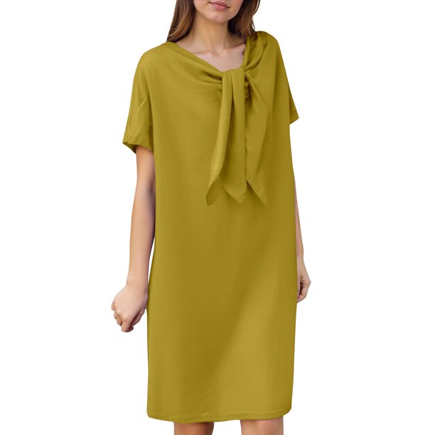Vestido largo bohemio con cuello en V, corte en A y volantes en capas para mujer - Vestido de verano con estampado floral y largo hasta los tobillos