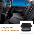 thumbnail image 3 of PAMINGONO Black PU Back Seat Storage Bag Hanging Organizer for Car Interior with Durable Spacesaving Design, 3 of 6