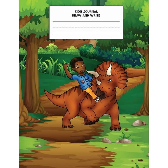 Zion Journal: Draw and Write Composition Notebook (Paperback)