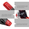 thumbnail image 5 of 2 Inch 4 Pcs Small Spring Clamps, Small Clamps Heavy Duty Clips Metal Clamp Set Mini Clamps for Indoor Outdoor Use - Black, Thicken Design Black, 5 of 5