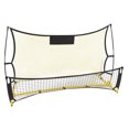 thumbnail image 1 of Soccer Rebound Net, Stable Metal Frame Easy To Install Detachable Double Sided Soccer Rebounder Glass Fiber  For Football Training, 1 of 8