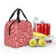 thumbnail image 5 of Easygdp Red Hibiscus Flower Bolsa Térmica Premium - Tela Oxford Impermeable, Gran Capacidad, Bolsillo Frontal, Unisex para Trabajo, Escuela, Actividades al Aire Libre y Picnics, 5 of 8