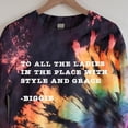 thumbnail image 3 of Sudaderas con estampado de letras para mujer, jerseys de cuello , suéter informal de manga larga, camisetas con teñido anudado a , suéte A TODOS M Yinane Sudaderas de mujer, 3 of 5