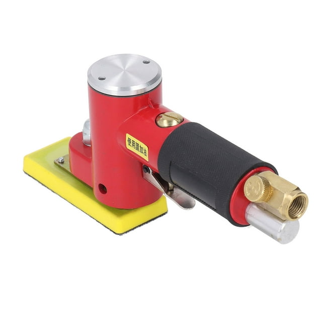 Palm Air Turntable Sander, Strong Head 13000rpm Prevent From Debris High Output Power Pneumatic Random Orbital Sander for Grinding for Auto Body Work