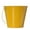 Yellow, variant on Galvanized Metal Decorative Buckets with Handles - Vintage Planters for Small Flowers/Candy Storage, Rustic Home & Garden Decor Accessories (4" Round Design)