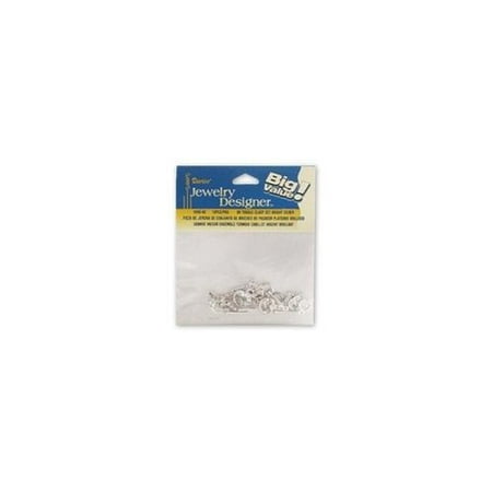 - Darice Big Value Toggle Clasp Set Bright Silver