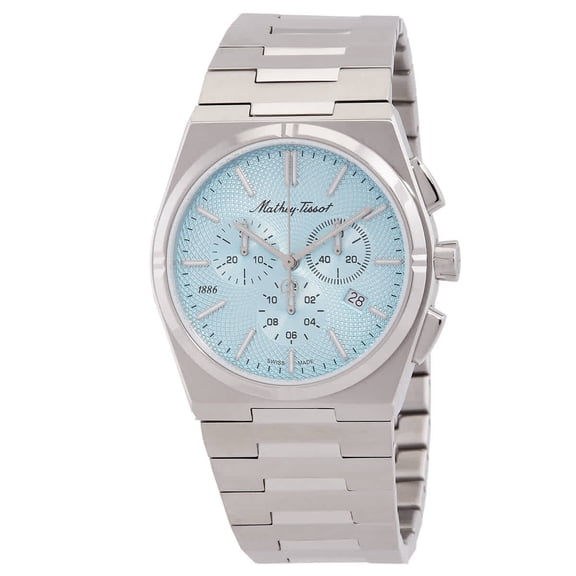 Mathey-Tissot Zeus Chronograph Quartz Blue Dial Men's Watch H118CHSK