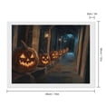 thumbnail image 2 of Diamond Art Kits for Adults, Halloween Pumpkin Corridor (2)Diamond Painting Kits for Beginners, Frameless Round 5D Full Drill Diamonds Art Pictures Gem Art Crafts Home Decor Gifts, 2 of 8
