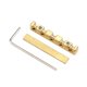 thumbnail image 1 of Height Adjustable 5 String Electric Basses Nut Brass Roller Basses Nut Replacement for Electric or Acoustics Basses, 1 of 4
