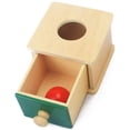 thumbnail image 2 of ER Caja de bolas de madera juguetes Montessori juguetes coordinación mano-ojo B Excelente Rendimiento, 2 of 5