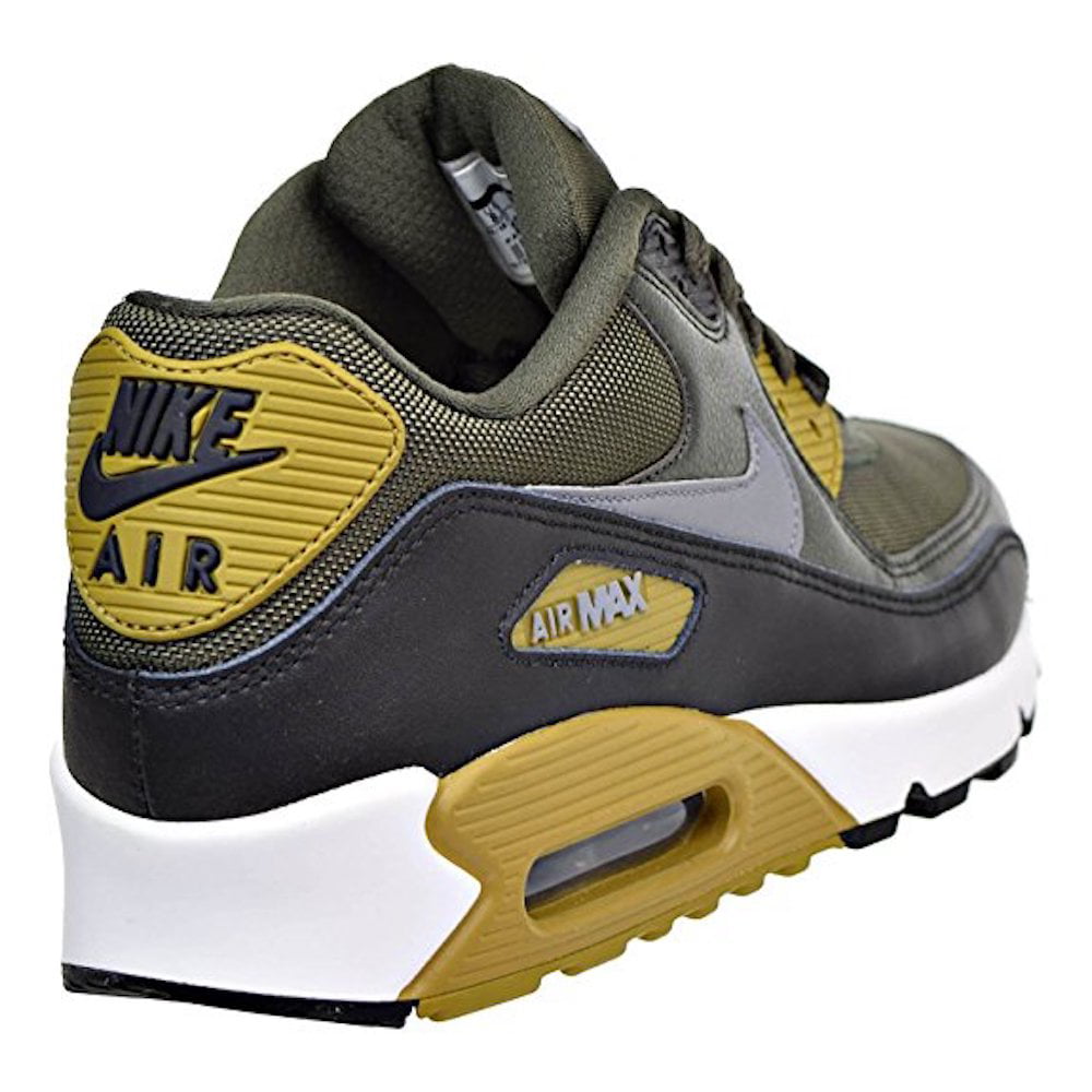 Depressie breuk Bijzettafeltje Nike Air Max 90 Essential Mens Shoes Cargo Khaki/Cool Grey/Black 537384-307  - Walmart.com
