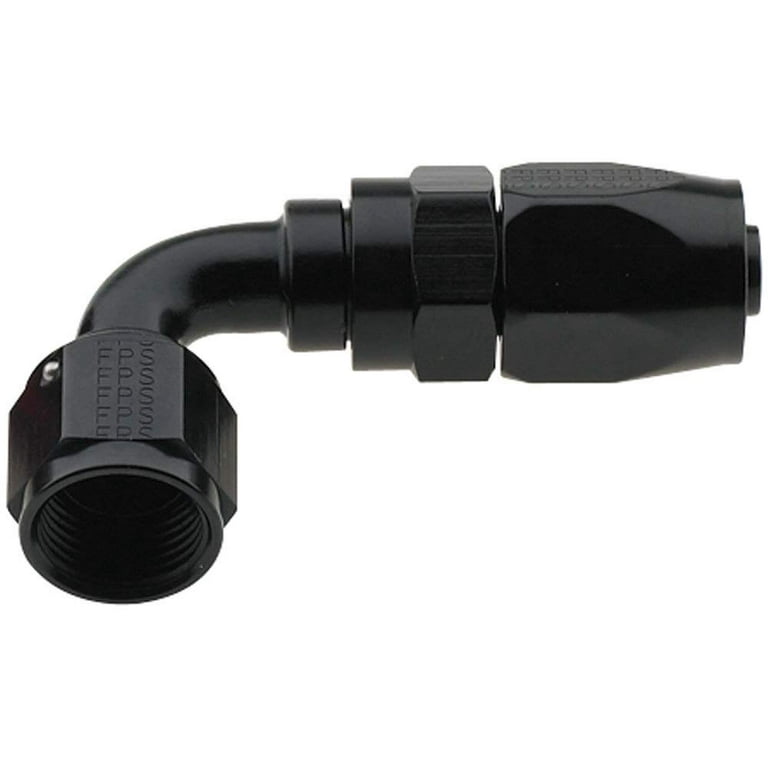 Fragola Series 2000 Pro-Flow Hose End #12 90-Degree Black 229012-BL Fragola Series 2000 Pro-Flow Hose End #12 90-Degree Black 229012-BL