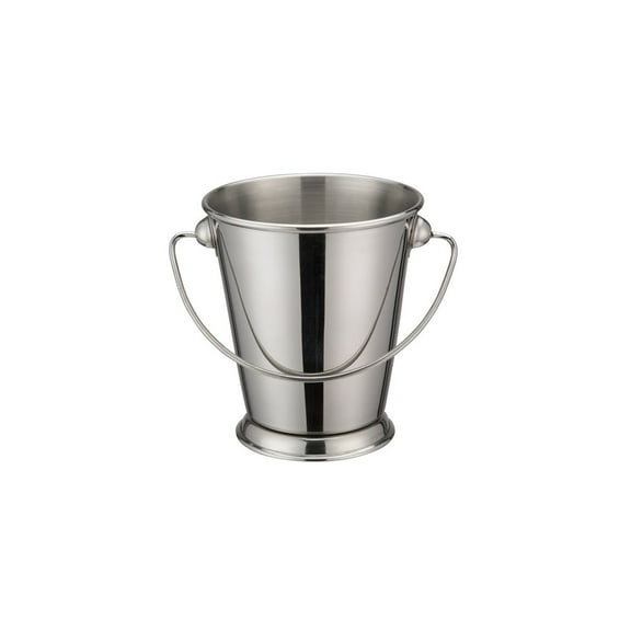 Winco 3.75" x 3.75" Mini Pail | Stainless Steel