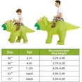 thumbnail image 4 of GOOSH 36 Inch Kids Dinosaur Costume Inflatable, Blow Up Dinosaur Costume Inflatable Dinosaur Costume for Kids, Funny Halloween Costume Dinosaur Halloween Costume Dino Costume for Cosplay/Party, 4 of 7