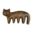 thumbnail image 2 of Peine de masaje de sándalo con forma de gatito, bonito peine de madera de meridiano con forma de gato de dibujos animados, para terapia de cabeza, masajeador universal de cuerpo entero, descompresión, 2 of 5