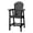 Black, variant on Musser Outdoor Adirondack Chair Wooden Patio Chair Lounge Chair Black