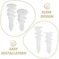 thumbnail image 3 of BESTYASH 300Pcs Convenient Drywall Anchor Kit White Plastic for Versatile Home Projects, 3 of 8