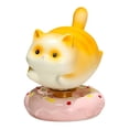 thumbnail image 3 of CoreLiving Collectible Cat Figurines, Cute Desk Trinkets for Home and Office Decor, Whimsical Ceramic Statue for Bookshelf and Tabletop, Unique Cat Gifts, 3 of 7
