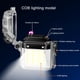 thumbnail image 5 of Electronic Rechargeable Lighter, Lighter, Transparent Double Lighter LED Power Display Type-C Rechargeable Lighter Outdoor Windproof, 5 of 9