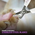 thumbnail image 5 of Poodle Pet Professional Grooming Tool Pet Nail Clipper for Cats, Dogs, and Small Animals, 5 of 7