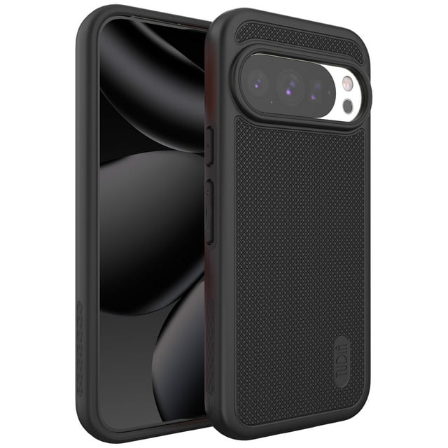 TUDIA MergeGrip pour Google Pixel 10 Case et Google Pixel 10 Pro Case 2025 - Noir