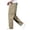 Khaki, variant on Lenpel Mens Wide Leg Pants Casual Solid Color Baggy Trousers with Zipper Pockets Comfy Loose Fit Pants Fall Clothes(Khaki,X-Small)