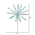 thumbnail image 2 of Vickerman Fleurs Artificielles en Velours Papyrus, 24 Pouces, Bleu, 3 Pcs, 2 of 3