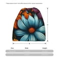 thumbnail image 3 of Hirioo Colorful Blooming Flowers for Multifunction Beanie Hat for Men and Women Unisex for Winter Sports, Outdoor Activities, and Daily Wear, 3 of 8