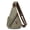 Olive Green, variant on KouLi Buir Canvas Sling Bag - Small Crossbody Backpack Shoulder Casual Daypack Rucksack for Men Women