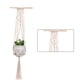 thumbnail image 2 of Yuarrent Cestas colgantes 100 hechas a mano, soporte para plantas, macramé, colgador de plantas, maceta para colgar en la pared interior, soporte para Jardín y Patio No.02 Yuarrent HA001777-02, 2 of 6
