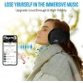 thumbnail image 6 of Bluetooth Earmuffs,Bluetooth Music Earmuffs Smart Wireless Music Sports Earmuffs Winter Warming Earmuffs, 6 of 9