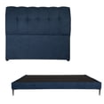 thumbnail image 1 of Base Cama Slim Dicasa + Cabecera King Size Nube Azul, 1 of 7