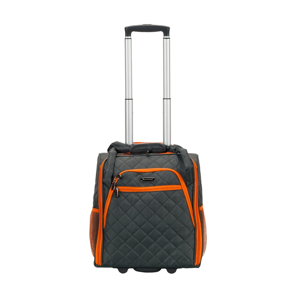 Rockland Luggage 15" Melrose Wheeled Underseat Softside Carry On BF31