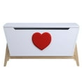 thumbnail image 4 of ACME Padma Youth Chest in White & Red, 4 of 6