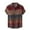 Wine, variant on Men's Vintage Bowling Shirt Short Sleeve Button Down Summer Cuba Beach Shirts Regular Fit Hawaiian Summer Shirts