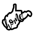 thumbnail image 3 of West Virginia Home State Silhouette Solid Steel Home Decor Decorative Accent Metal Art Wall Sign, 3 of 3