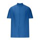 thumbnail image 5 of Camisa Elvqul para Hombre Azul Liso Playa Cuello Redondo Manga Corta, 5 of 7
