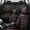 black and brown, variant on For Subaru Legacy Postal 1995 Car Seat Covers, Black and Brown Car Seat Covers, Leather, 5 Seats Full Set, Anti-Slip, With Lumbar Support, Protect and Upgrade Seats, Beautify the Interior of Old Cars