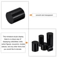thumbnail image 3 of Unique Bargains Black Acrylic Solid Cylinder Round Display Riser, 2.4 Inches x 2 Inches, 3 of 4