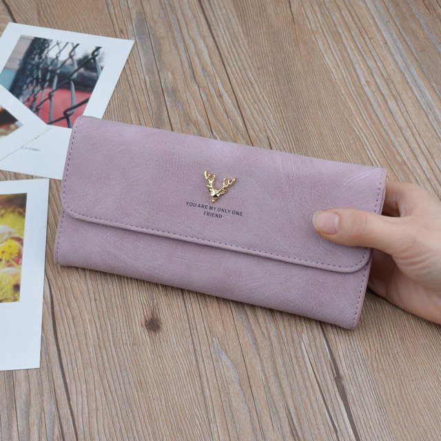 Portefeuille pour Femme Housse de Sac Long pour Femme Portefeuille Souple Portefeuille Mode Rétro Grande Capacité Sac à Main pour Mère