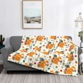 thumbnail image 2 of Rateoe Squirrel With Colorful Tail Pattern Flannel Throw Blanket, Ultra-soft Blanket for Bed, Couch, Car, Hypoallergenic Anti-pilling blanket-40"x30"(Horizontal), 2 of 6