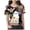 Grey, variant on vigerkar Halloween Shirts for Women Ghost T-Shirt Short Sleeve Halloween Party Tee Tops (Light Pink, XXL)
