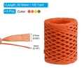 thumbnail image 2 of Uxcell Natural Raffia Ribbons Packing Paper Twine String Red, Orange, Yellow, Green, 2 of 7