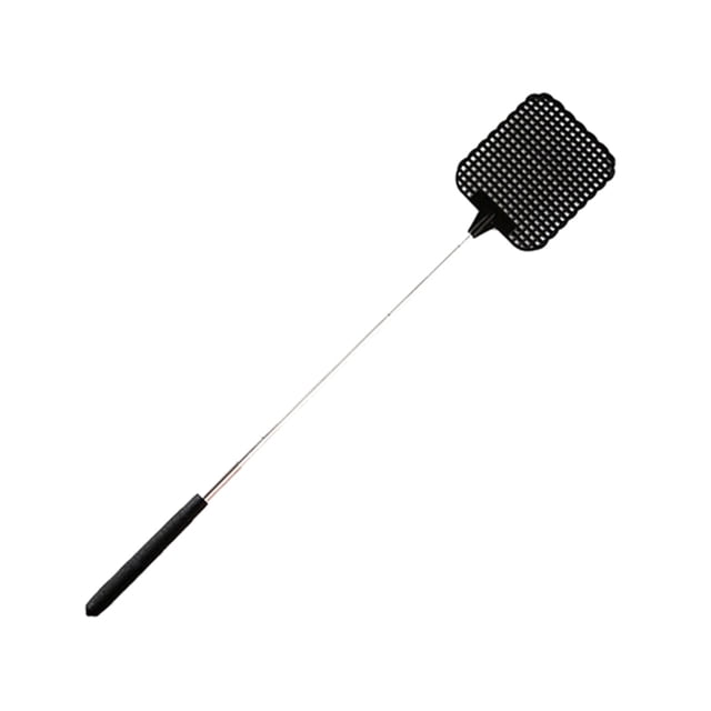piezas de matamoscas telescópico extensible de plástico de acero inoxidable con varilla telescópica para matar mosquitos e insectos