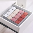 thumbnail image 1 of Calcetines Ropa interior Cajón Organizador Divisor, Celda o Celda Plegable Gabinete Armario$$Producto de importación No hay factura disponible Fokelyi HMHZ045-3, 1 of 5