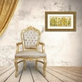 thumbnail image 3 of Vassileva, Silvia 18x11 Gold Ornate Wood Framed with Double Matting Museum Art Print Titled - Floating Yellow Flowers I, 3 of 4