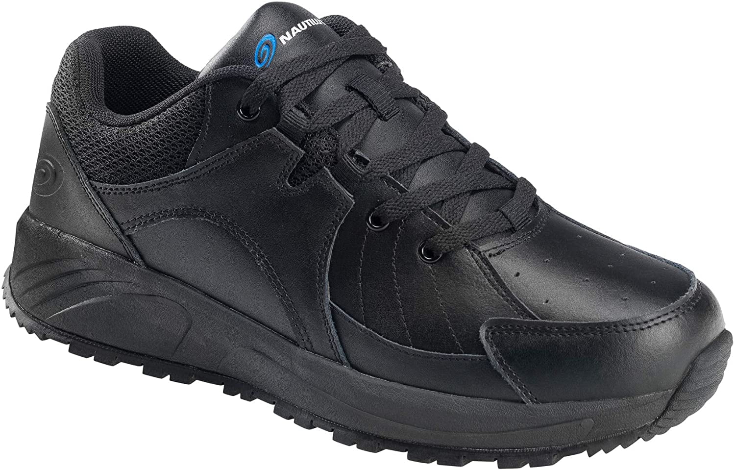 Nautilus Mens Black Leather Soft Toe 5020 Oxford Work Shoes 11.5 M ...