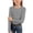 Gray, variant on Kureaily Girls Long Sleeve Ribbed Raglan Tee Stretchy Casual Basic Fit Crew Neck Shirt For Kids Youth/ 5-6 Years/ Little Kid (Beige)