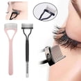 thumbnail image 3 of RYGRZJ New Beauty Makeup Eyelash Metal Brush Comb Lash Separator Mascara Lift Cur, 3 of 5