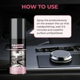 thumbnail image 4 of Deep Cleaning Car Polish Spray, 100ml Interior Detailer & Polishing Cleaner for Car Interior, All Purpose Car Interior Maintenance Cleaner for Leather, Rubber, Vinyl & Plastic Surfaces(1pcs), 4 of 8